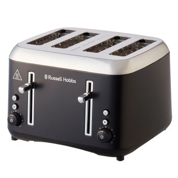 Russell Hobbs Addison 4 Slice Toaster Matte Black