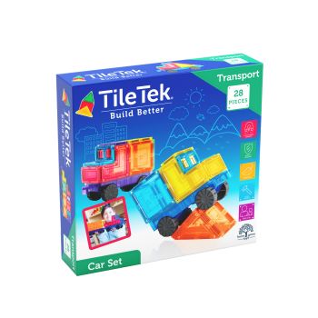 Tile Tek 28Pc Car Set Mixed 28pc