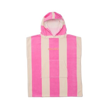 Crywolf Hooded Towel Candy Stripe L XL