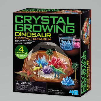4M Crystal Growing Dinosaur Terrarium