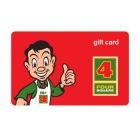 $100 Four Square Gift Card