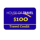 $100 House of Travel Voucher