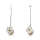Fabuleux Vous Mere Mother of Pearl Flower Earrings