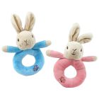 Peter Rabbit/Flopsy Bunny Rattle Ring - 18cm Assorted